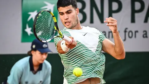 Carlos Alcaraz en Roland Garros | Europa Press