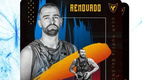 Nemanja Radovic renueva con el UCAM Murcia CB hasta 2025 (foto: UCAM Murcia CB)
