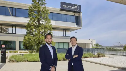Ra&uacute;l Berdon&eacute;s (izq.) y Pablo Jimeno, presidente ejecutivo y director general, respectivamente y fundadores de Grupo Secuoya
