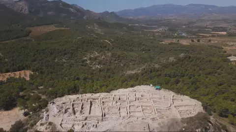 Yacimiento de La Almoloya situado en Pliego (foto: La 7)