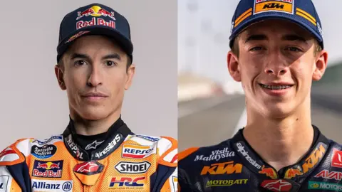 Marc M&aacute;rquez y Pedro Acosta