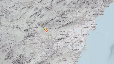 Fortuna registra 4 terremotos en nueve horas (foto: IGN)