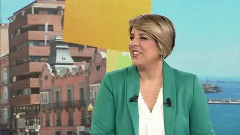 Noelia Arroyo, alcaldesa de Cartagena (foto: La 7)