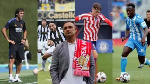 Real Madrid Castilla, Castell&oacute;n, Atl&eacute;tico de Madrid y M&aacute;laga, cuatro de los rivales del Real Murcia