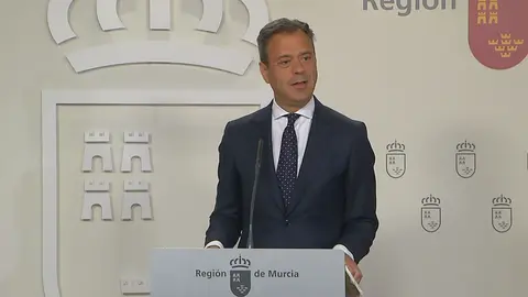 Marcos Ortu&ntilde;o, portavoz del Gobierno de la Regi&oacute;n de Murcia (foto: La 7)