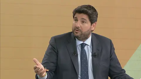 Imagen de archivo de una entrevista de Fernando L&oacute;pez Miras en La 7 (foto: La 7)