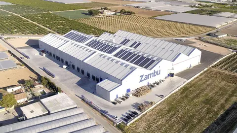 Instalaciones principales de Zamb&uacute; en San Pedro del Pinatar