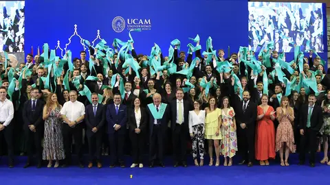 Celebraci&oacute;n de los estudiantes de fisioterapia