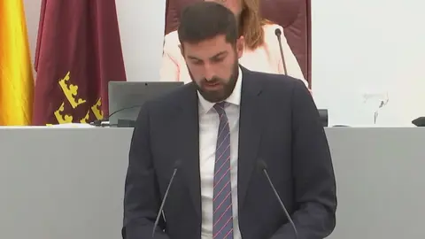 Jos&eacute; &Aacute;ngel Antelo, portavoz del Grupo Parlamentario Vox en la Asamblea Regional (foto: La 7)
