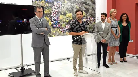 Diego Cantero, l&iacute;der de Funambulista, pregonar&aacute; la Feria de Murcia 2023 (foto: Ayuntamiento de Murcia)