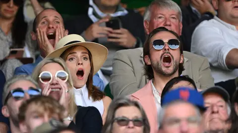 Emma Watson, una de las actrices que quisieron ver el partido de Alcaraz