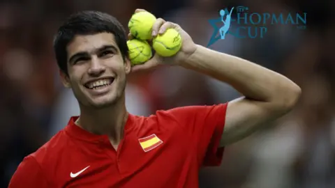 Alcaraz representando a Espa&ntilde;a