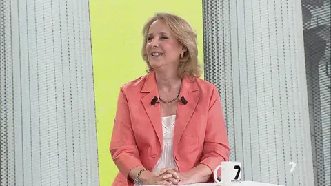 Lourdes M&eacute;ndez, cabeza de lista por Vox en la Regi&oacute;n de Murcia para el 23J (foto: La 7)