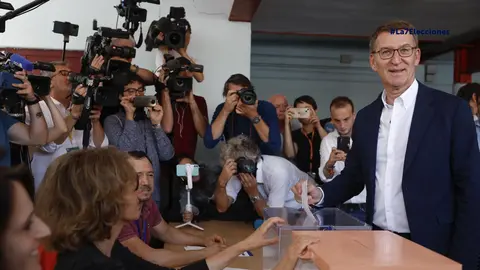 Feij&oacute;o, este domingo, votando