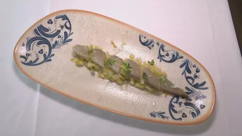 Receta de verano: Caballa con naranja, manzana verde, cebolla, lim&oacute;n y lima (foto: La 7)