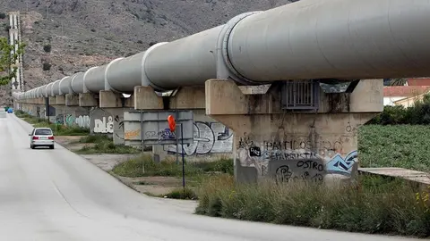 Tuber&iacute;as del trasvase Tajo-Segura (foto: EFE)