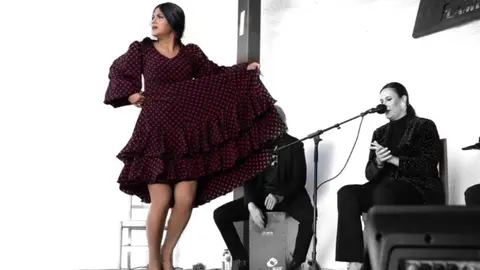 La bailaora In&eacute;s de In&eacute;s, una de las semifinalistas