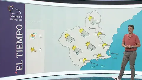 Las lluvias vuelven a la Regi&oacute;n de Murcia (foto: La 7)