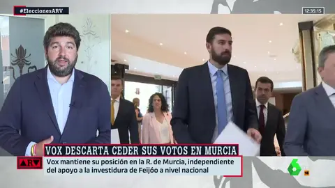 Fernando L&oacute;pez Miras en la entrevista en directo de Al Rojo Vivo de La Sexta (foto: La Sexta)