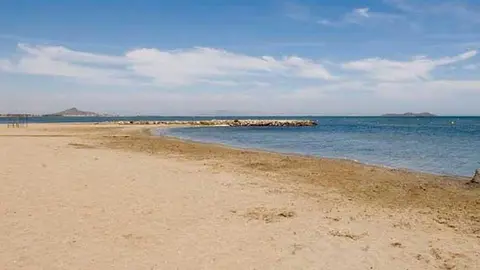 Playa cartagenera de Los Nietos