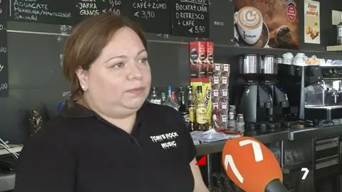 Daniela, gerente de un bar abierto este mes en Molina de Segura