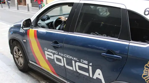 Veh&iacute;culo de la Polic&iacute;a Nacional en una imagen de archivo