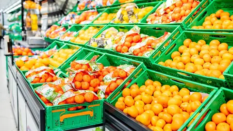 C&iacute;tricos de origen nacional en la secci&oacute;n de Fruta y Verdura de Mercadona.
