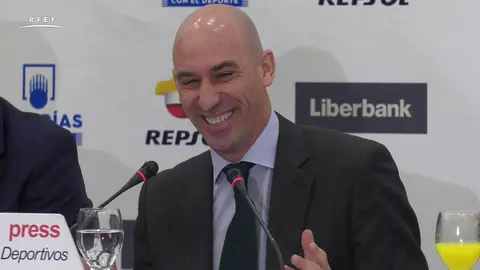 Luis Rubiales, presidente de la RFEF