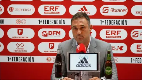 Javi Recio, director deportivo del Real Murcia