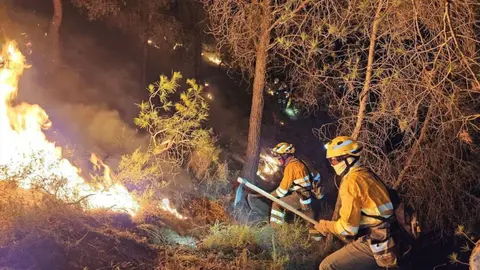 Incendio en el Valle Perdido