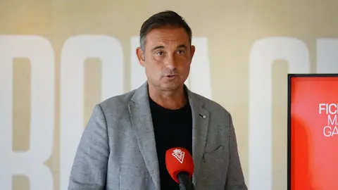 Javier Recio, director deportivo del Real Murcia