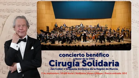Concierto solidario a favor de la ONG Cirug&iacute;a Solidaria