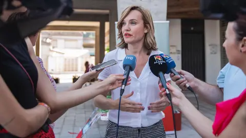 La ministra Pilar Alegr&iacute;a