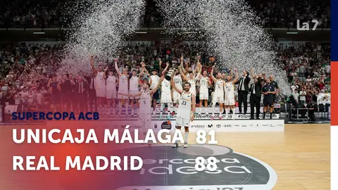 El Real Madrid, campe&oacute;n de la Supercopa ACB en Murcia
