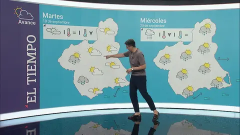 Otra DANA se acerca a la Regi&oacute;n de Murcia (foto: La 7)
