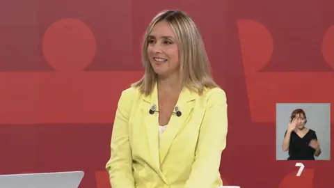 Conchita Ruiz, en La7Noticias