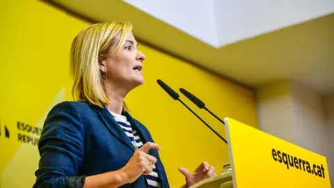 Raquel Sans, portavoz de Esquerra