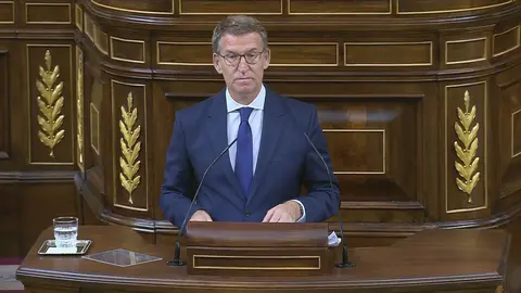 Alberto N&uacute;&ntilde;ez Feij&oacute;o, candidato a la Presidencia del Gobierno de Espa&ntilde;a (foto: Congreso de los Diputados)