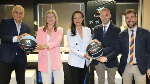 Imagen de la presentaci&oacute;n del circuito de baloncesto amateur Plaza 3x3 CaixaBank - GOBIERNO REGIONAL