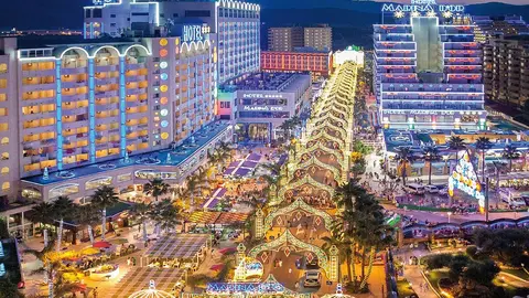 Marina d'Or en su &eacute;poca de esplendor