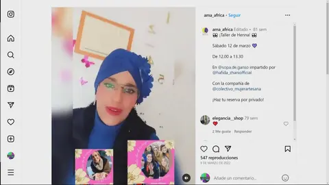 Hafrida pide ayuda desde su perfil de Instagram (foto: La 7)