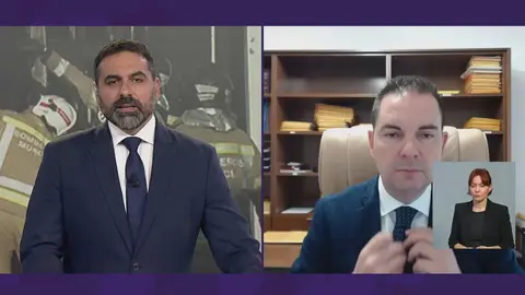 Nacho G&oacute;mez en La 7 Noticias con Antonio Salas, Antonio Salas, presidente de la Asociaci&oacute;n Nacional de Abogados (ADEVI)