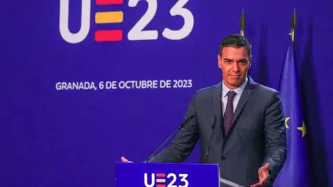 Pedro S&aacute;nchez en la cumbre de l&iacute;deres de la UE