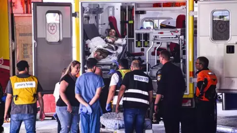 Ambulancia en Israel