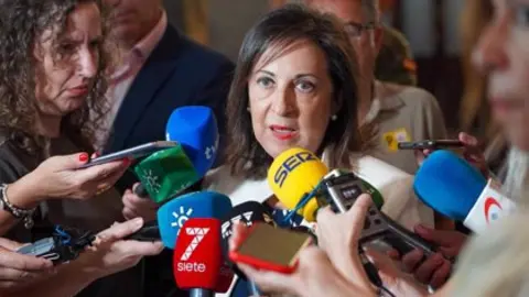 La ministra de Defensa en funciones, Margarita Robles (foto: EP)