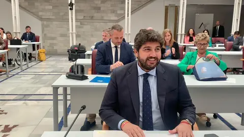 El presidente de la Regi&oacute;n de Murcia, Fernando L&oacute;pez Miras (foto : CARM)