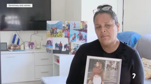 Milagros Bland&oacute;n, madre de una de las v&iacute;ctimas de Atalayas