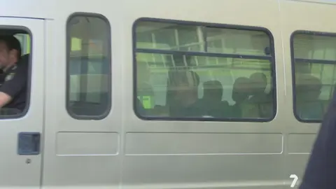 Inmigrantes en un autob&uacute;s rumbo a Murcia