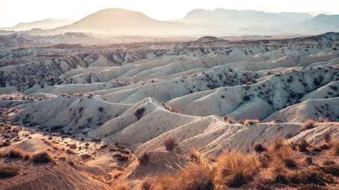 El desierto de Mahoya en el municipio de Abanilla