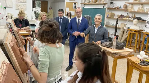 Visita a la Escuela de Arte de Murcia